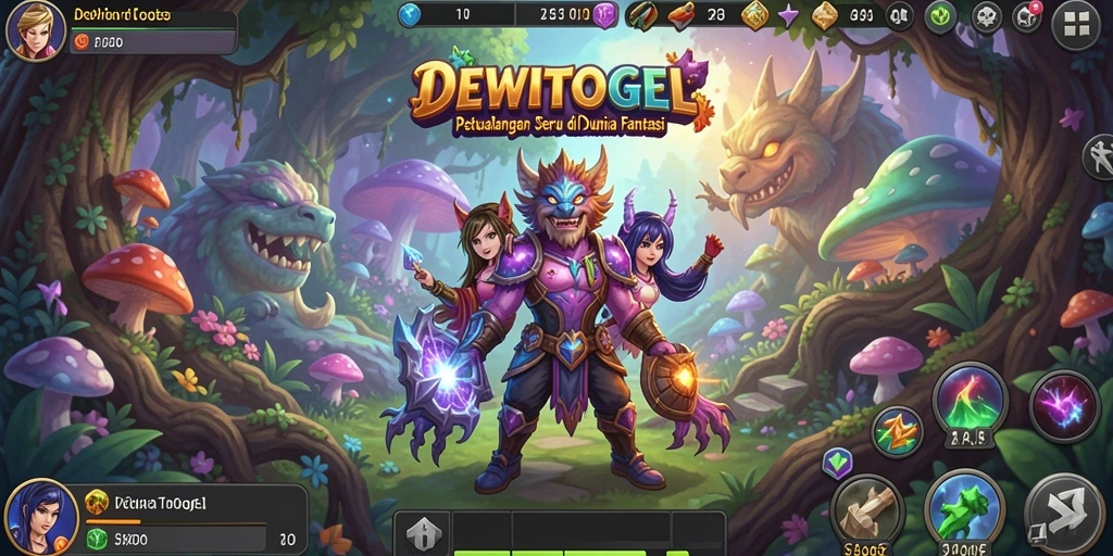 Tampilan gameplay DEWITOGEL yang menakjubkan saat menjelajahi dunia petualangan.