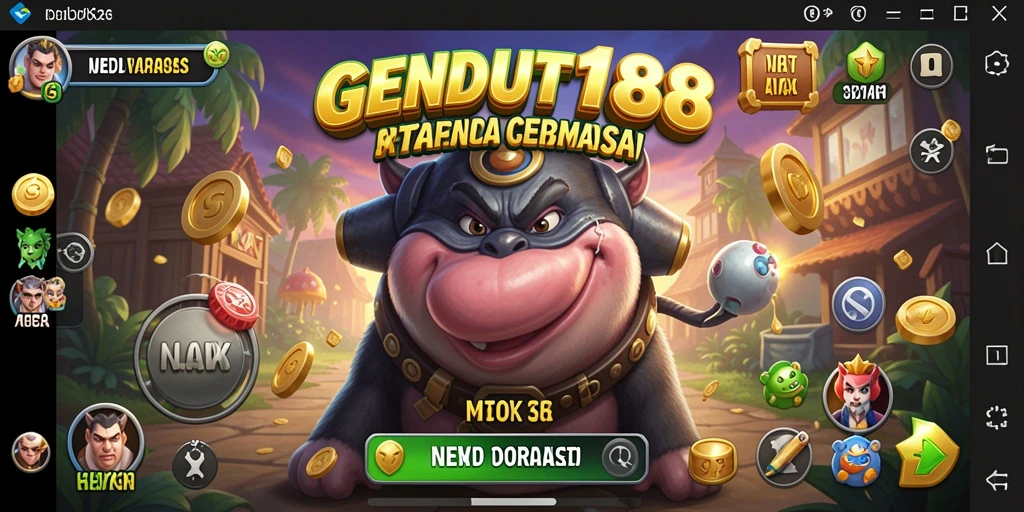 Tangkapan layar GENDUT188 menampilkan aksi strategi yang mendebarkan.