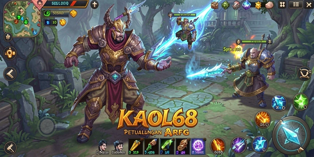 Tampilan gameplay <strong>KAOL68</strong> yang seru dan menantang di dunia ARPG.