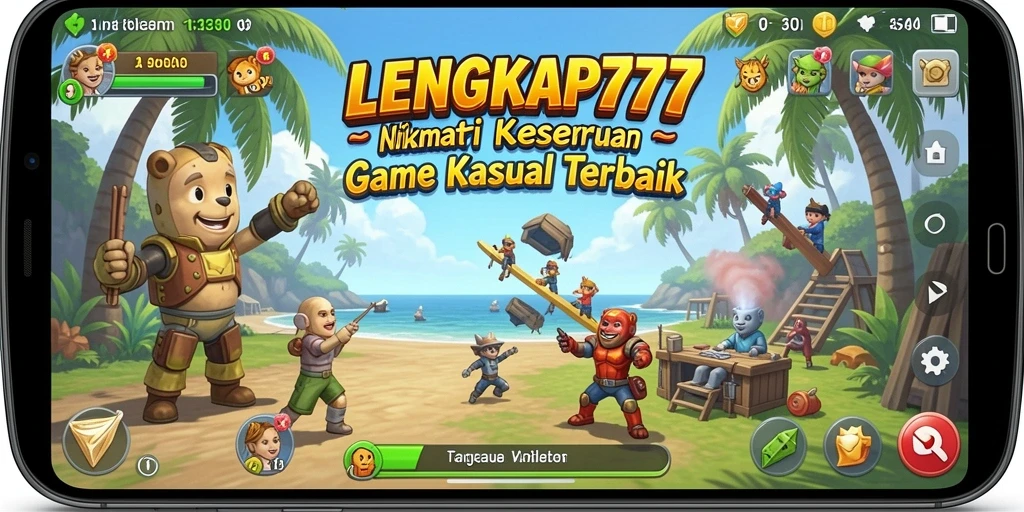 Screenshot gameplay LENGKAP777 menampilkan suasana seru saat bermain.