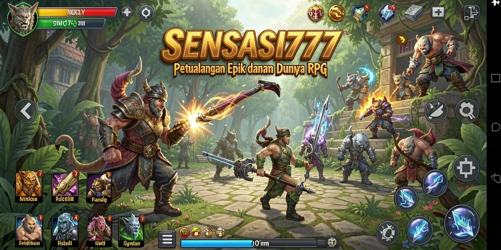 Tampilan gameplay SENSASI777 yang memukau dan penuh aksi.